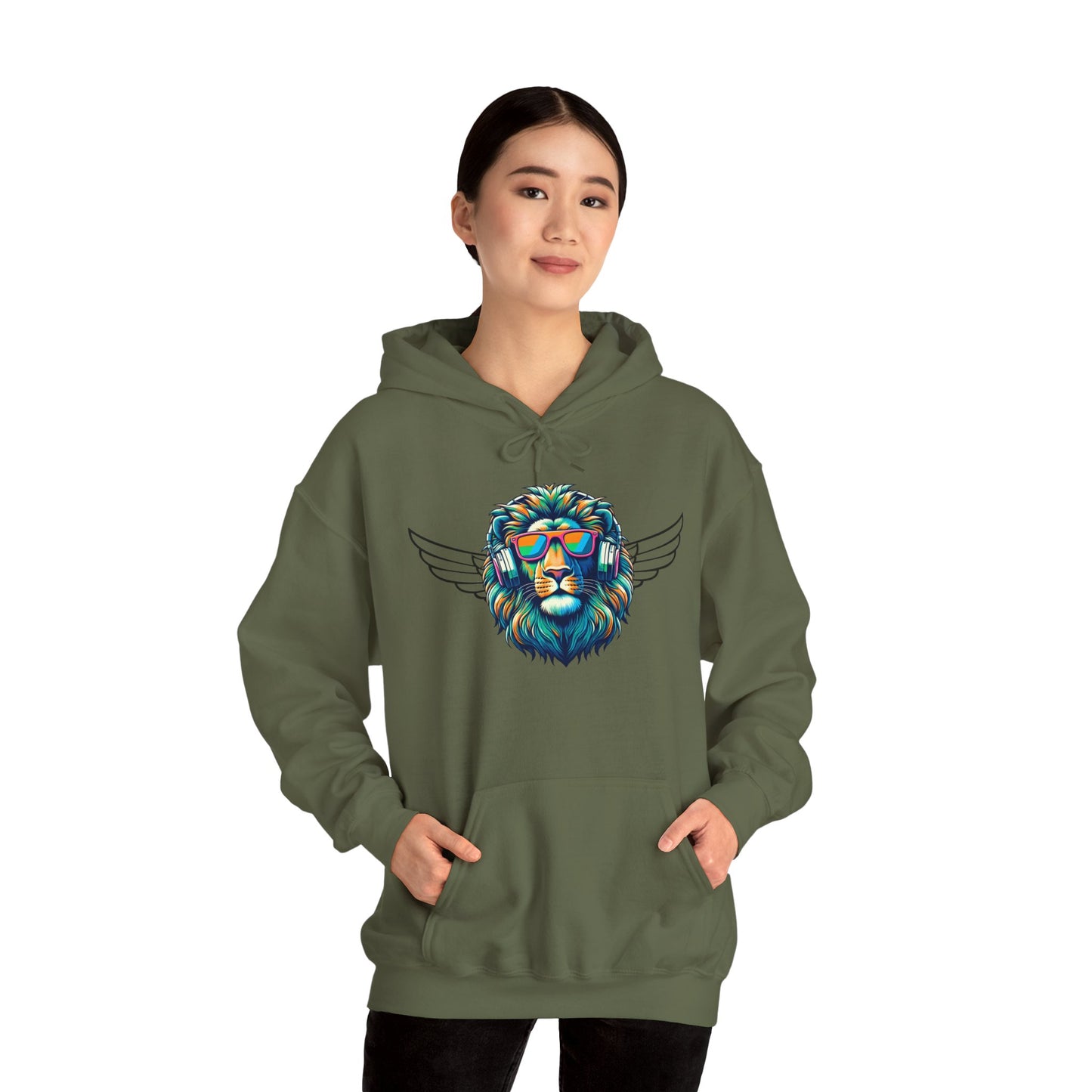 NOMAD LION 343 - Hooded Sweatshirt